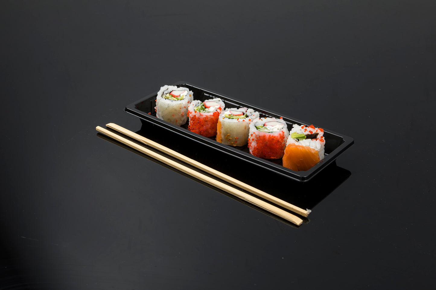 500ml Plastic Container with Airtight Lid – Sushi Friendly - Paketoje