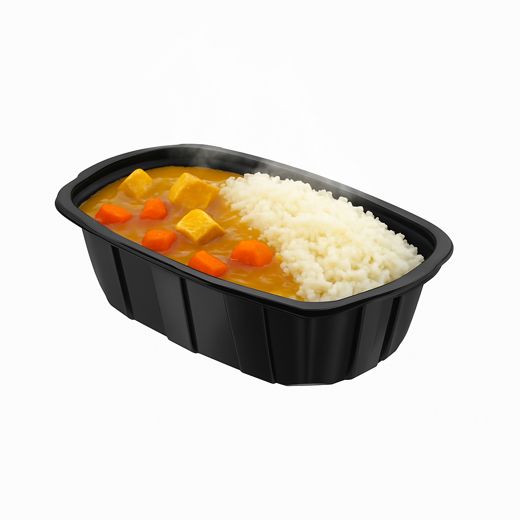 Microwave-Safe Plastic Container with Lid – 750ml - Paketoje