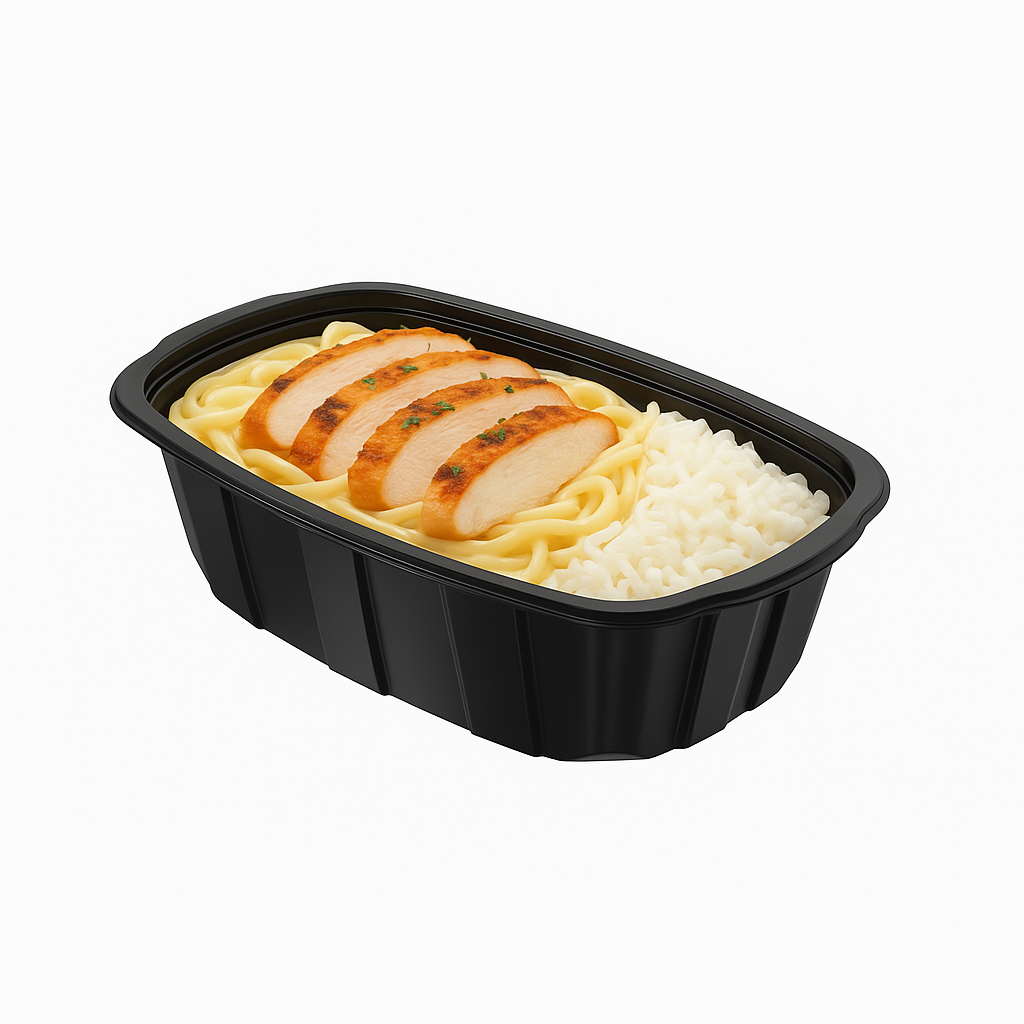 Microwave-Safe Plastic Container with Lid – 750ml - Paketoje