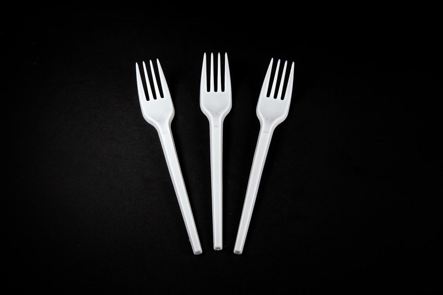 Standard White Plastic Forks – Pack of 100 - Paketoje