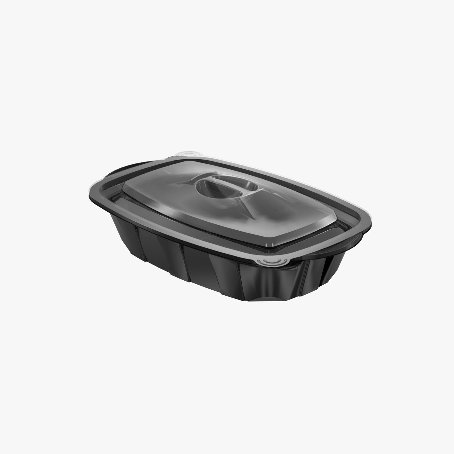 Microwave-Safe Plastic Container with Lid – 500ml - Paketoje