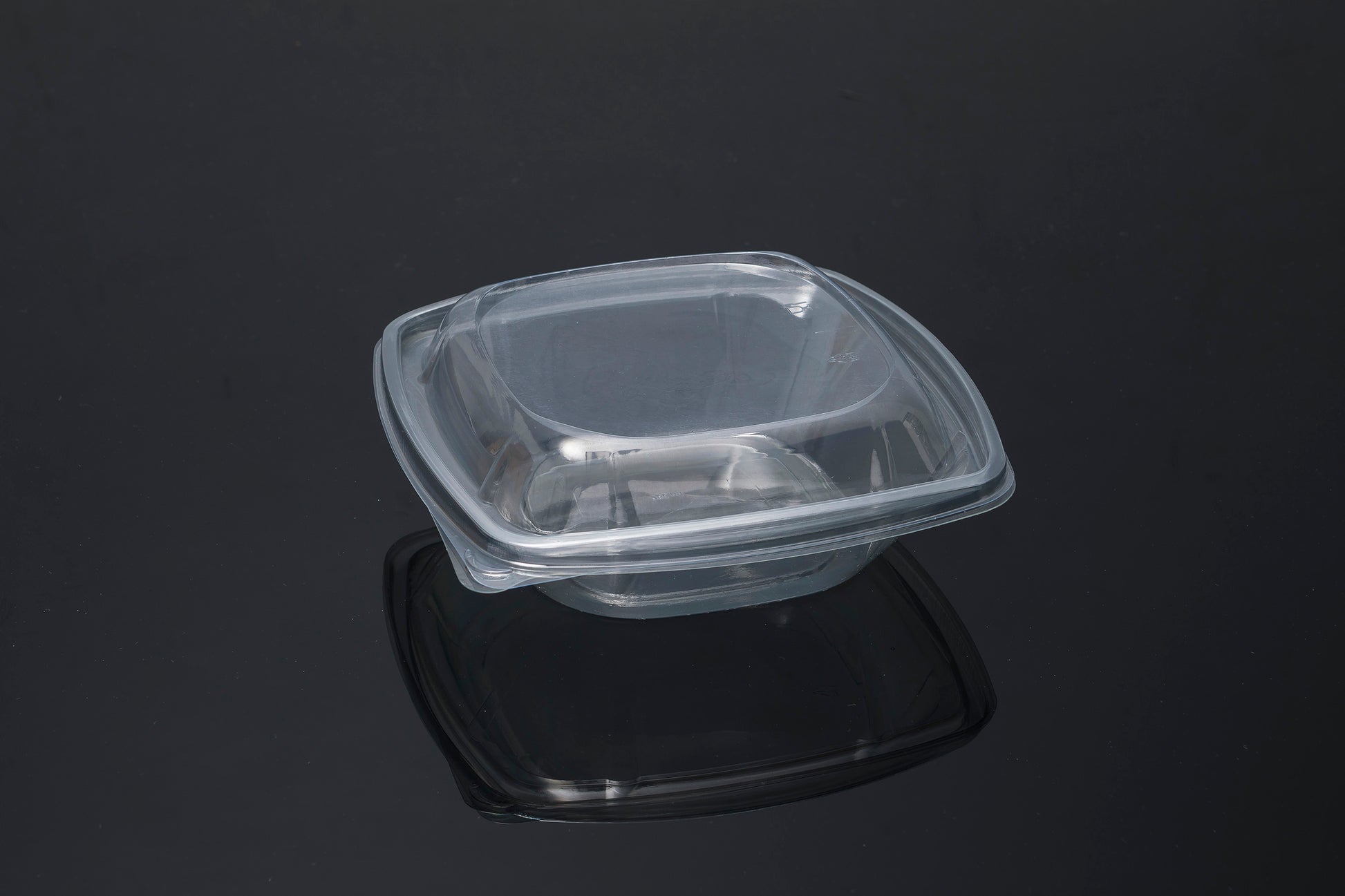 1000ml Square Salad Container – 190x190mm - Paketoje