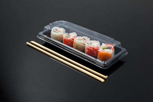 500ml Plastic Container with Airtight Lid – Sushi Friendly - Paketoje