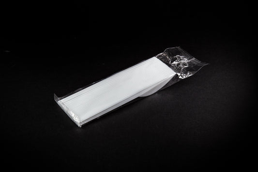 Thika Plastike të Bardha për Një Përdorim – 50 Copë - Paketoje